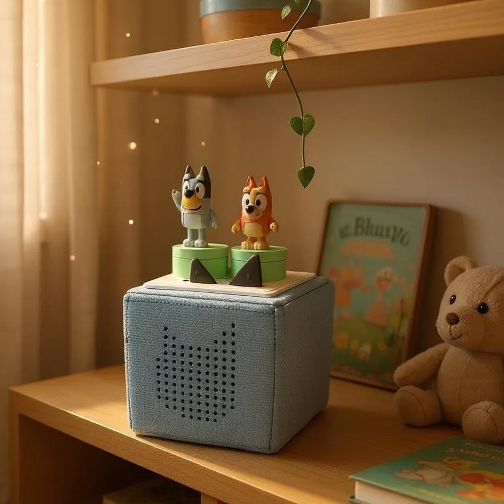 BLUEY! Handmade Creative Bluey Friends Tonie, fully loaded with 10 episodes